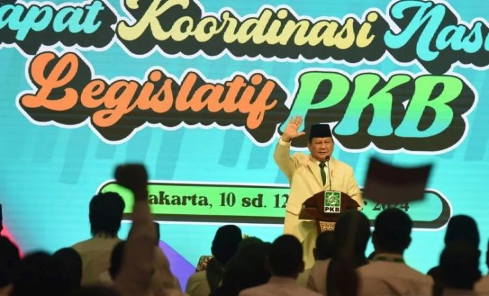 Presiden terpilih Prabowo.