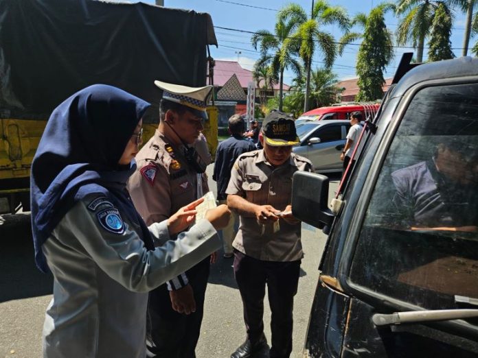 Sat Lantas Polres Pematangsiantar gelar operasi gabungan