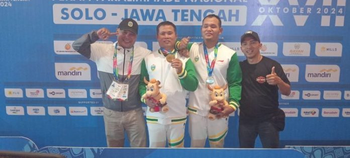 Cabor Judo sukses raih medali emas di Peparnas Solo XVII.