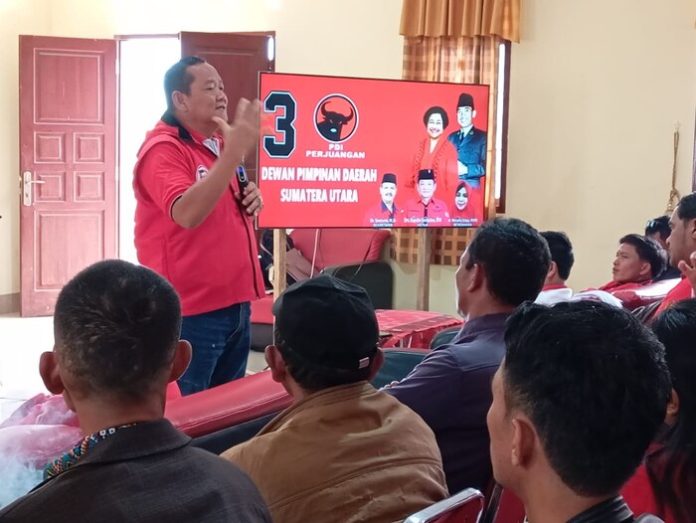 Ketua DPD PDIP Sumut (f:ist/mistar)