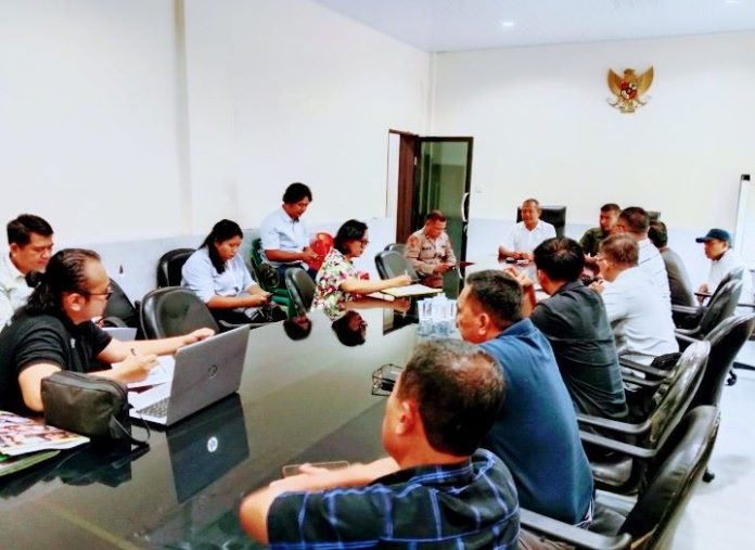 Rapat koordinasi persiapan debat publik edisi kedua Paslon Bupati dan Wakil Bupati Batu Bara