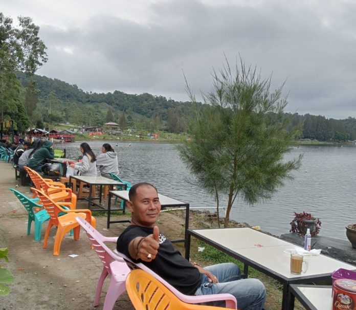 Danau Lau Kawar sepi pengunjung