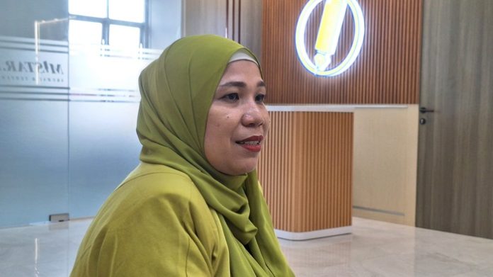 Direktur Lembaga Bantuan Hukum (LBH) Apik Medan, Sierly Anita Gafar (f:amita/mistar)