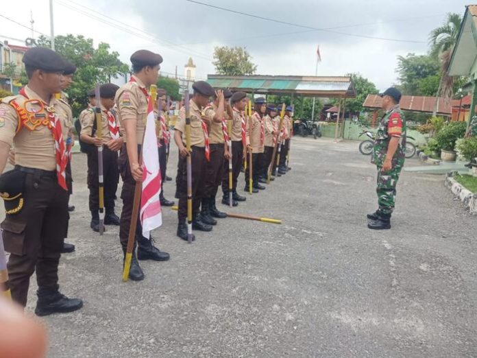 Koramil Galang Tumbuhkan Semangat Kebangsaan kepada Generasi Muda