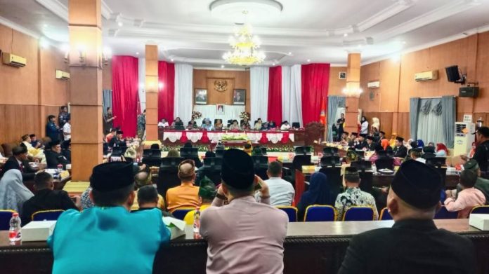 Rapat Paripurna istimewa DPRD terkait Hari Jadi ke 18 Kabupaten Batu Bara