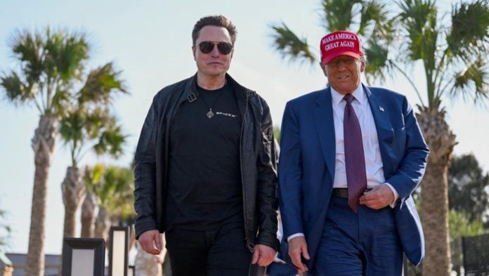 Presiden terpilih AS bertemu dengan Elon Musk (f:ist/mistar)