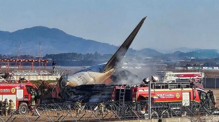 Kecelakaan tragis pesawat Jeju Air di Bandara Internasional Muan, Korea Selatan, pada Minggu pagi (29/12/24).