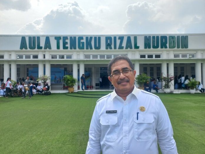 Kadis Pendidikan Sumut, Abdul Haris Lubis (f:susan/mistar)